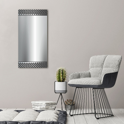 Verticale canvasfoto Metalen achtergrond