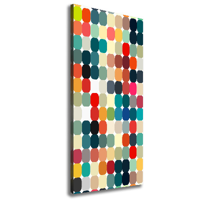 Verticaal canvasschilderij Geometrische achtergrond