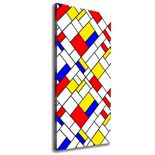 Verticale foto op canvas Abstractie