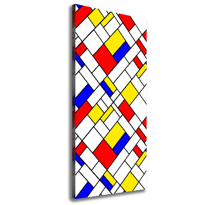 Verticale foto op canvas Abstractie