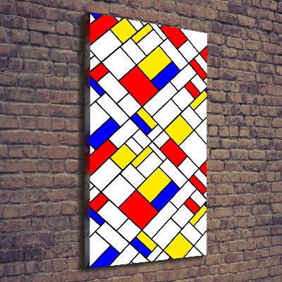 Verticale foto op canvas Abstractie