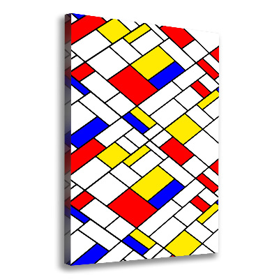 Verticale foto op canvas Abstractie