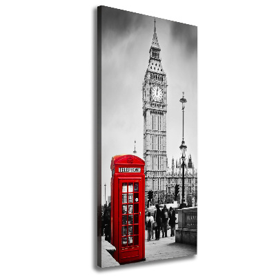 Verticale foto op canvas Big Ben Londen