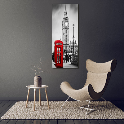 Verticale foto op canvas Big Ben Londen