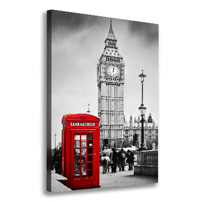 Verticale foto op canvas Big Ben Londen