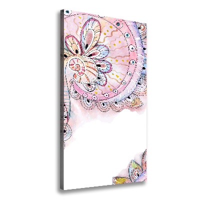 Verticale foto op canvas Abstract patroon