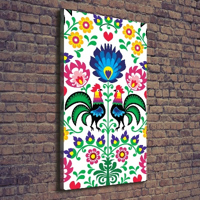 Verticaal canvasschilderij Etnisch patroon