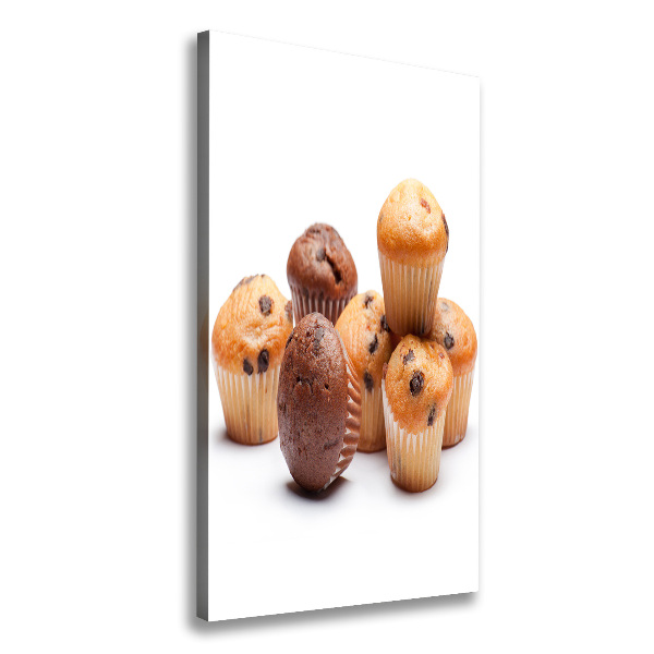 Verticale canvasfoto Cupcakes