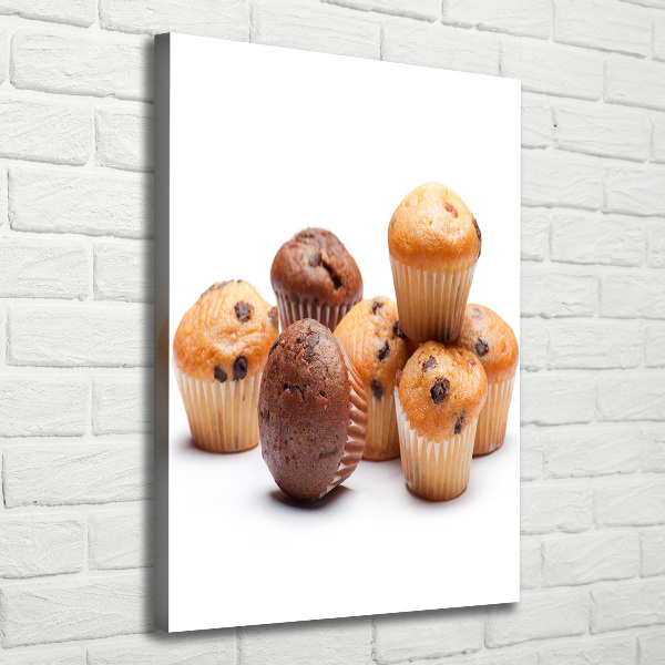 Verticale canvasfoto Cupcakes