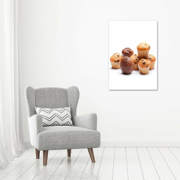 Verticale canvasfoto Cupcakes