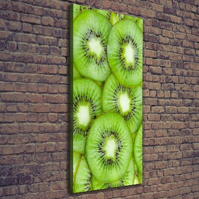 Verticaal canvasschilderij Kiwi