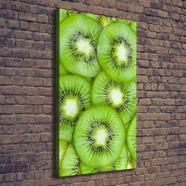 Verticaal canvasschilderij Kiwi