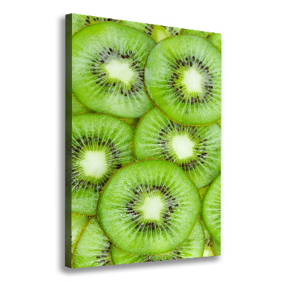 Verticaal canvasschilderij Kiwi