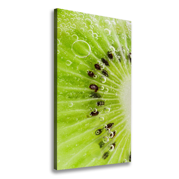 Verticaal schilderij op canvas Kiwi