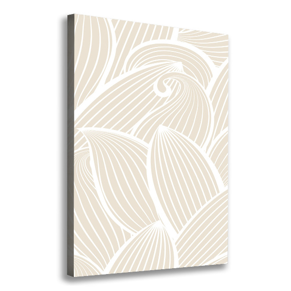 Verticale canvasfoto Bloemblaadjes