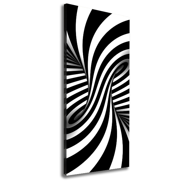 Verticaal schilderij op canvas Abstracte wervel