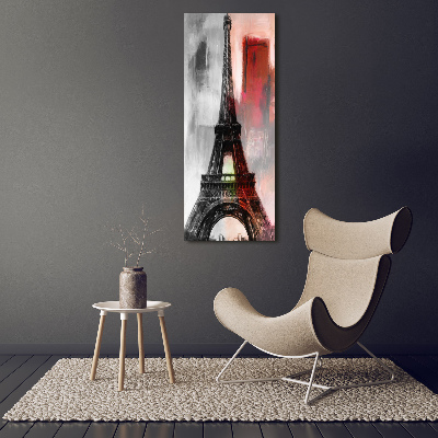 Verticale canvasfoto Eiffeltoren Parijs