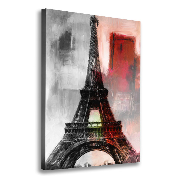 Verticale canvasfoto Eiffeltoren Parijs
