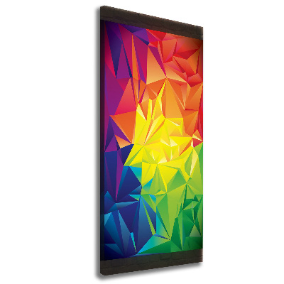 Verticale canvasfoto Abstracte achtergrond