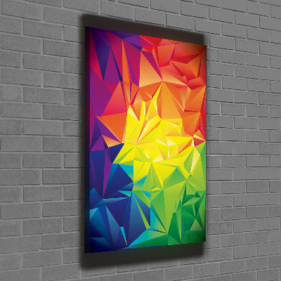 Verticale canvasfoto Abstracte achtergrond