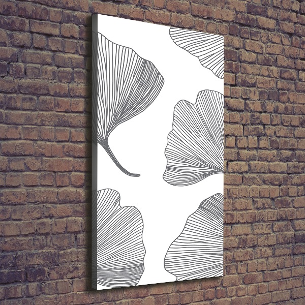 Verticale canvasfoto Ginkgo