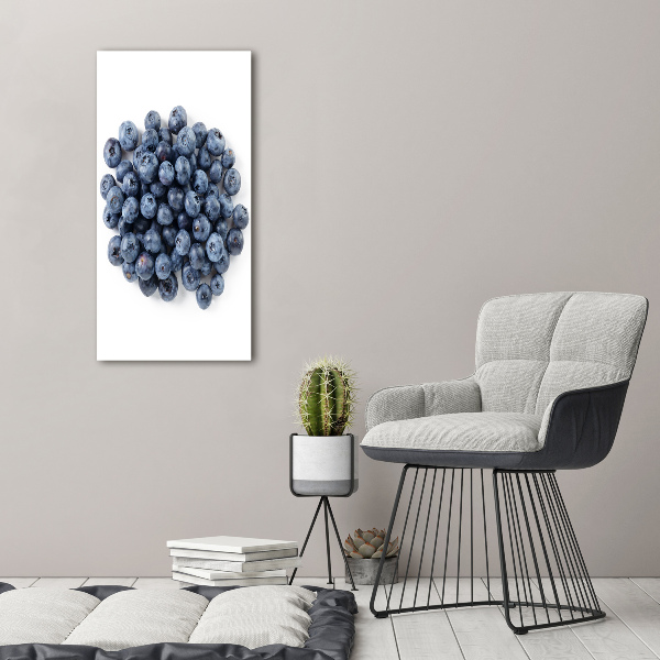 Verticaal schilderij op canvas Bessen