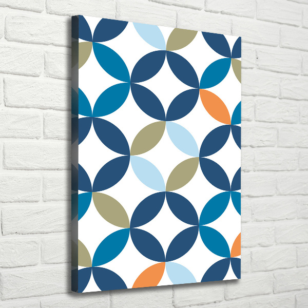 Verticale foto op canvas Geometrische achtergrond