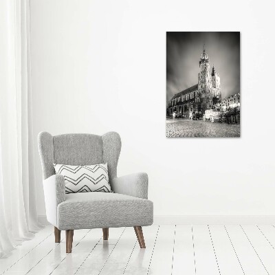 Verticaal canvasschilderij Krakau, Polen