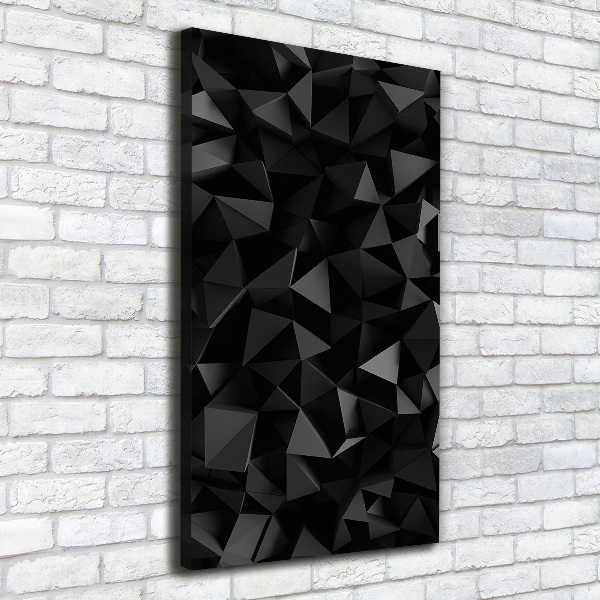Verticale foto op canvas 3D-abstractie