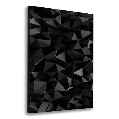 Verticale foto op canvas 3D-abstractie