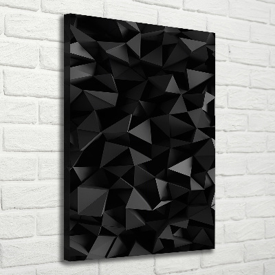 Verticale foto op canvas 3D-abstractie