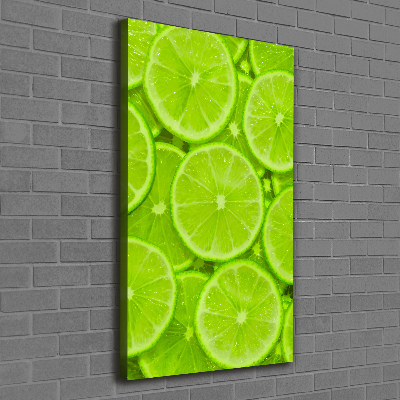 Verticale foto op canvas Limoenen