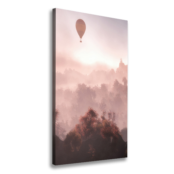 Verticale foto op canvas Vliegende ballonbos