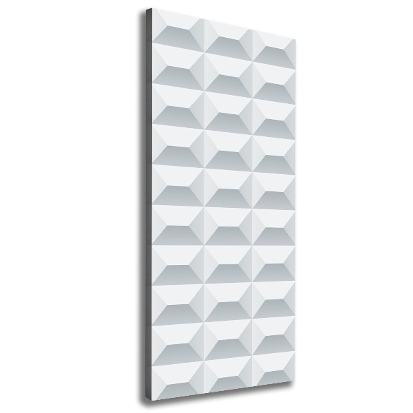 Verticaal schilderij op canvas Geometrische achtergrond