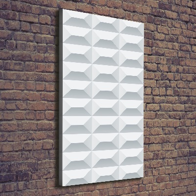 Verticaal schilderij op canvas Geometrische achtergrond