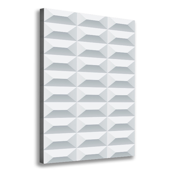 Verticaal schilderij op canvas Geometrische achtergrond