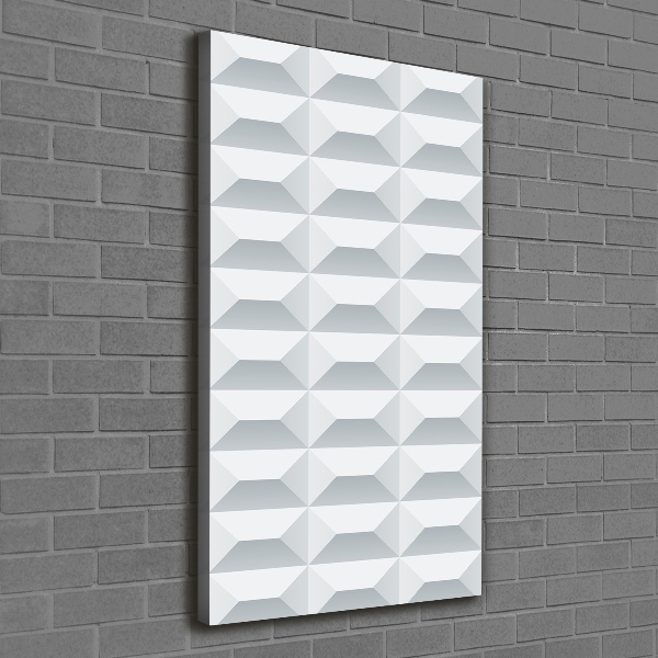Verticaal schilderij op canvas Geometrische achtergrond