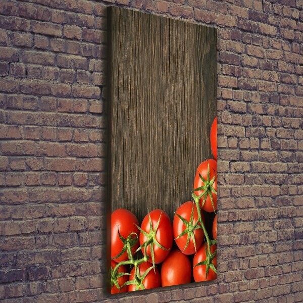Verticale foto op canvas Tomaten