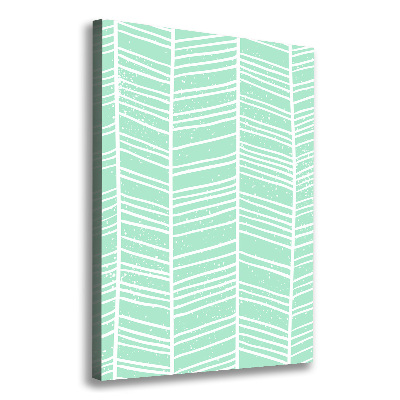 Verticale canvasfoto Visgraatpatroon