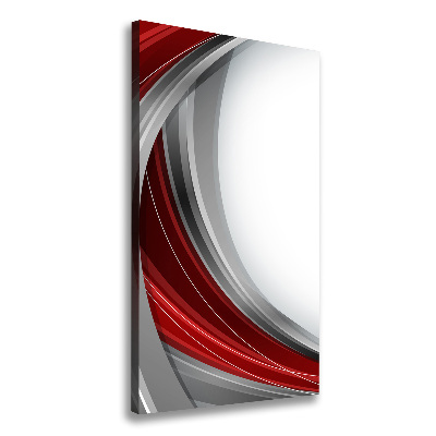 Verticaal canvasschilderij Golven op de achtergrond