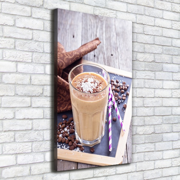 Verticaal canvasschilderij Chocoladecocktail