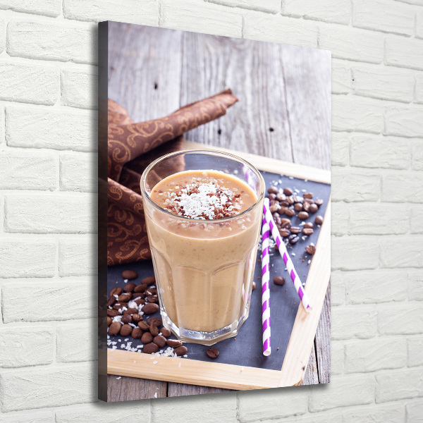 Verticaal canvasschilderij Chocoladecocktail