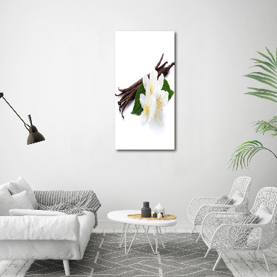 Verticale canvasfoto Jasmijn en vanille