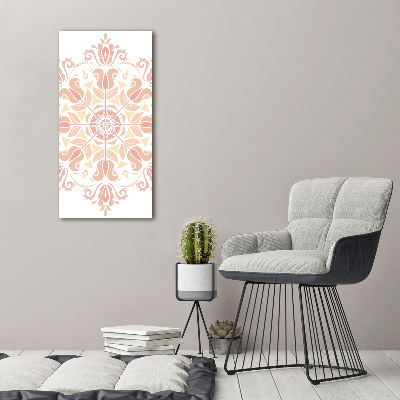 Verticale foto op canvas Oosters patroon