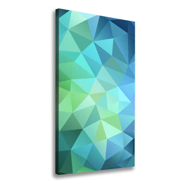 Verticaal canvasschilderij Abstracte achtergrond
