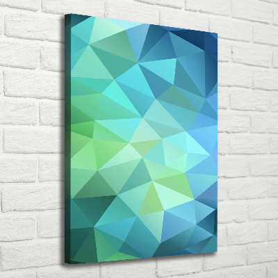 Verticaal canvasschilderij Abstracte achtergrond