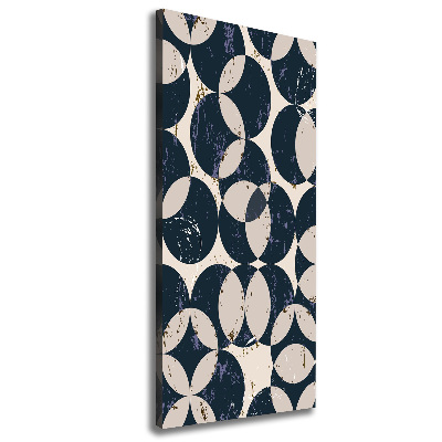 Verticale foto op canvas Geometrische achtergrond