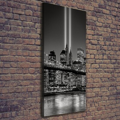 Verticale foto op canvas Manhattan, New York