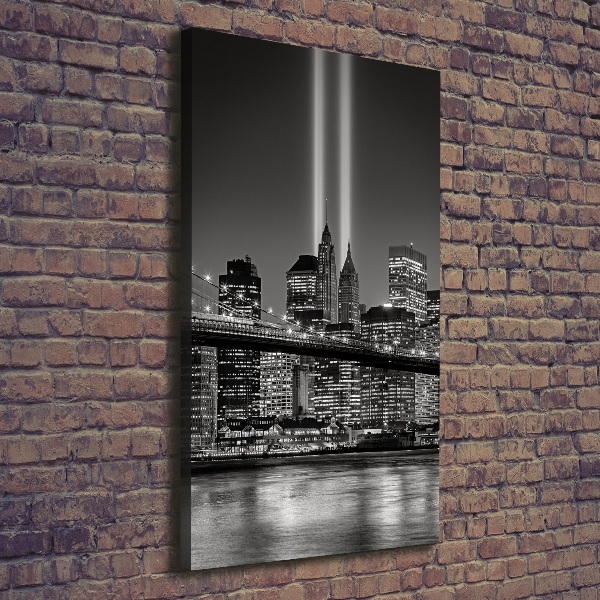 Verticale foto op canvas Manhattan, New York
