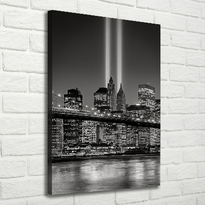 Verticale foto op canvas Manhattan, New York